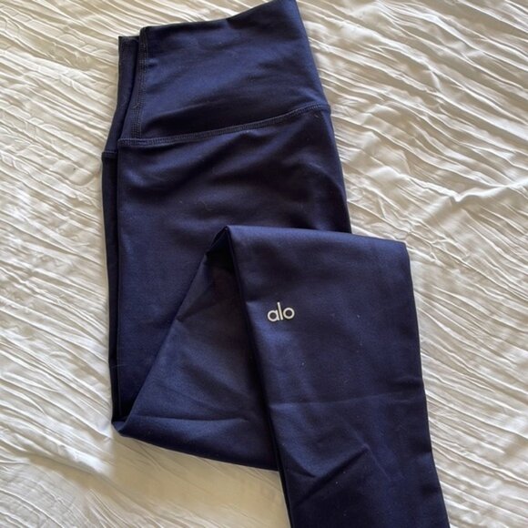 Alo Airbrush Leggings - Navy - Picture 1 of 2
